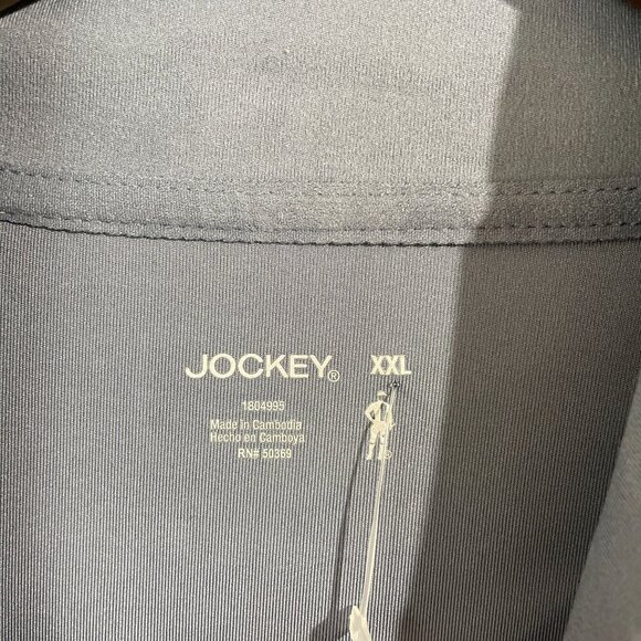 NWOT Jockey Womens XXL Light Blue Full-Zip Jacket Polyester Blend Activewear - Picture 4 of 7